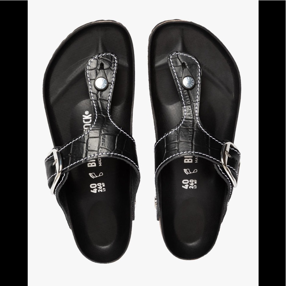 Birkenstock Staud Colllab Big Buckle Gizah LIKE NEW sz 40